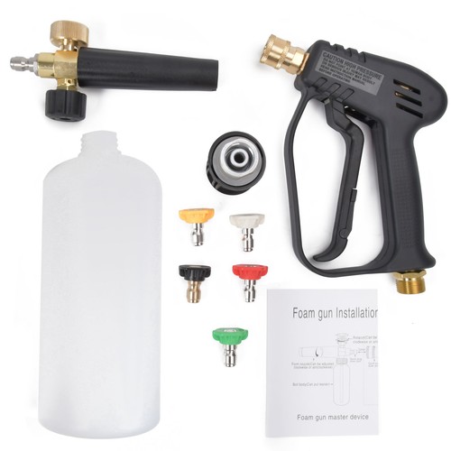 Pressure washer gun snow - pressure, foam