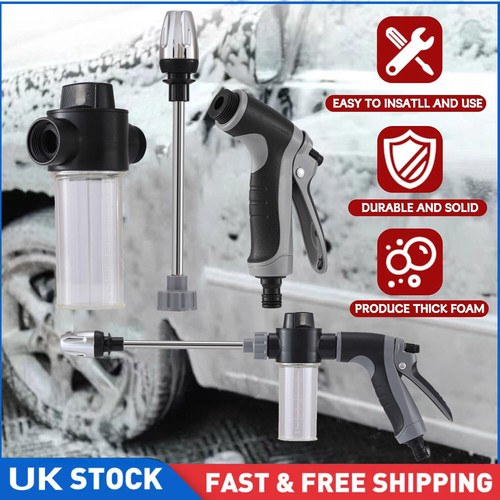 Snow foam spray gun car - snow,