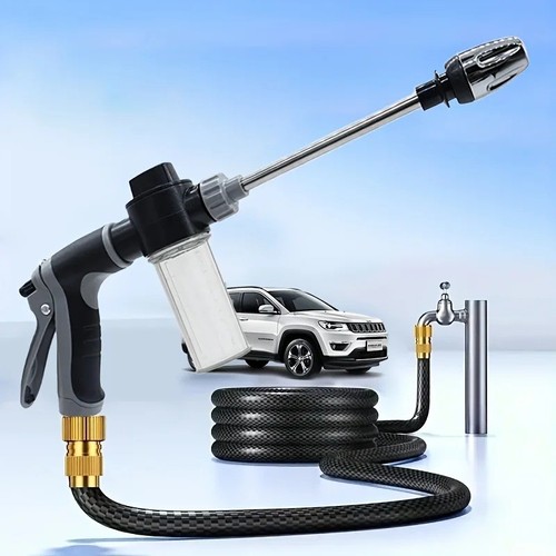 High pressure car washing - high,