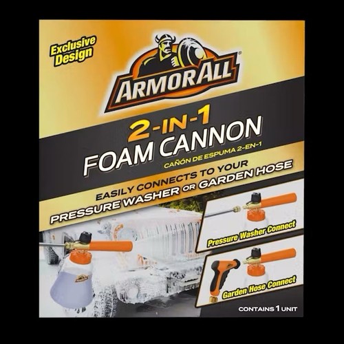 Armor all foam cannon - armor,