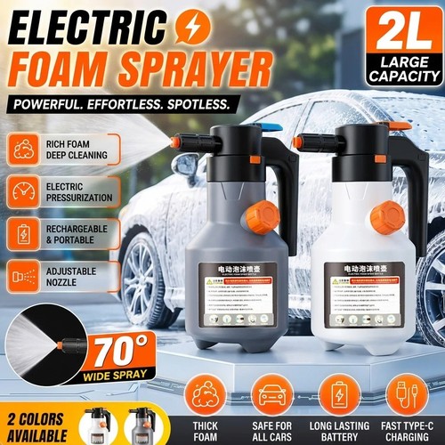 Car wash snow foam - snow,