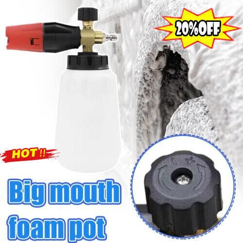 Snow foam lance - snow, pressure