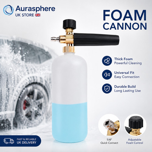 Quick release snow foam - 1/4", snow-foam