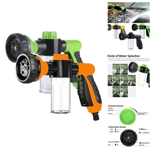 Pressure hose nozzle foam - nozzle, gun