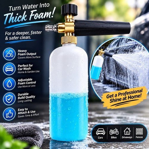 Quick release snow foam - 1/4",