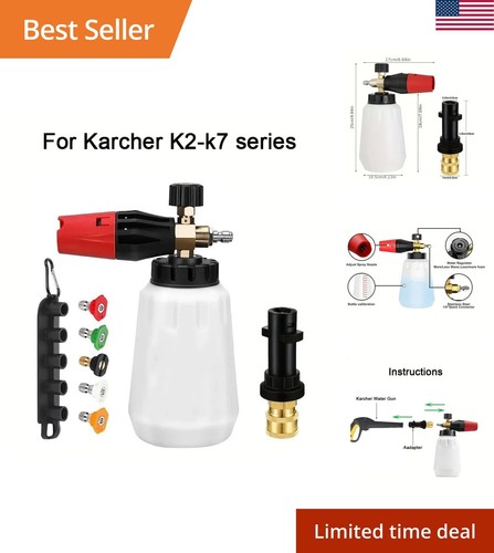 Adjustable snow foam - 1l, cannon