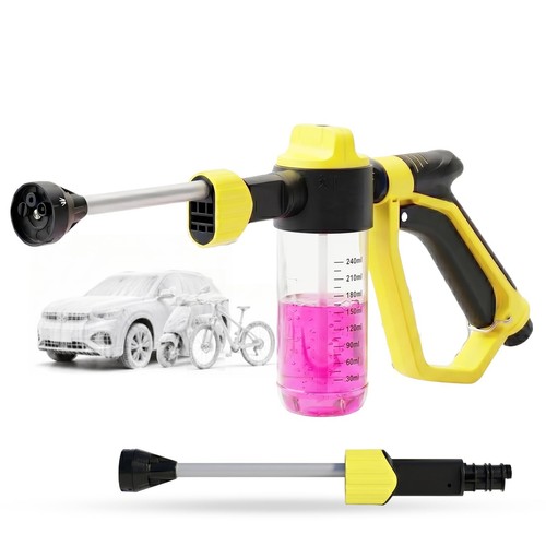 High pressure foam - gun, for